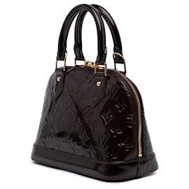 Louis Vuitton-Louis Vuitton Purple Monogram Vernis Alma BB-Purple
