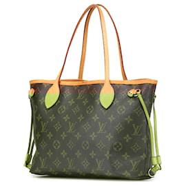 Louis Vuitton-Louis Vuitton Brown Monogram Neverfull PM-Brown