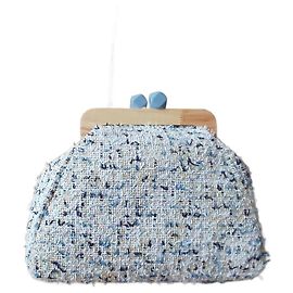 Weekend Max Mara Maxi Clutch Hellblau