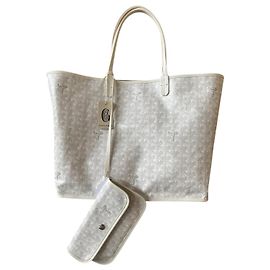 Goyard Anjou PM Bag White