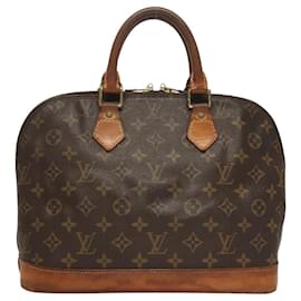 Louis Vuitton-LOUIS VUITTON Monogram Alma Hand Bag M51130 LV Auth am8303-Monogram