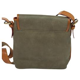 Autre Marque-Burberrys Nova Check Shoulder Bag Leather Gold Beige Auth BA2035-Beige,Golden