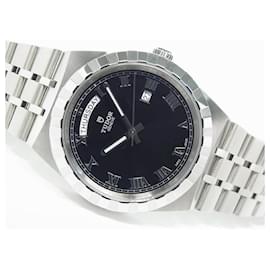 Autre Marque-TUDOR Royal Day-Date 41 MM black Dial 28600 Mens-Silvery