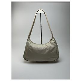 Sac Cleo vintage Prada beige Beige