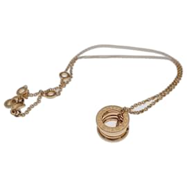 Bulgari-B.zero1 18kt rose gold necklace-Gold hardware