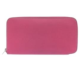 Hermès-Hermes Azap Long Silk'in Wallet Pink-Pink
