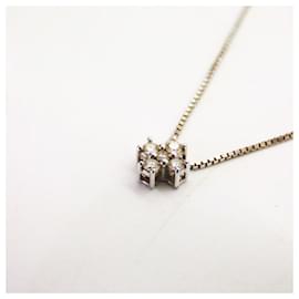 Tasaki-Tasaki K18 White Gold Diamond Necklace-White