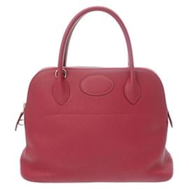 Hermès-Sac à main Hermes Bolide 31 2WAY en Ruby-Rouge