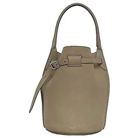 Céline Bolsa de couro bege Celine Bege