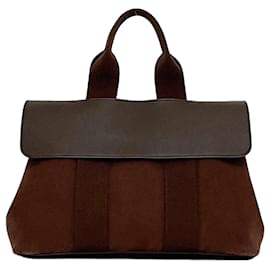 Hermès-Sac à main Hermes Valparaiso PM-Marron