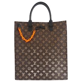Louis Vuitton-Sac Plat Tote Bag Louis Vuitton-Marron,Monogramme