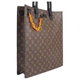 Louis Vuitton-Sac Plat Tote Bag Louis Vuitton-Marron,Monogramme
