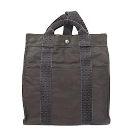 Hermès-Sac à main Hermes Air Line Ad MM-Marron