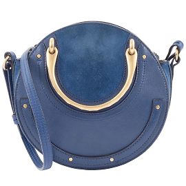 Chloé Bolso de mano Pixie Chloe Azul