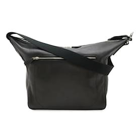 Hermès-Sac à épaule Hermes City Slide MM-Noir