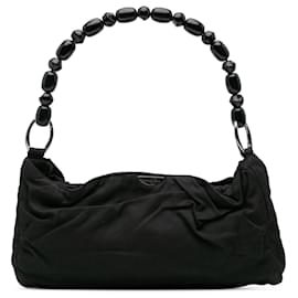 Dior-Dior Black Nylon Malice Handbag-Black