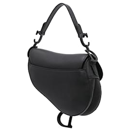 Dior-Dior Black Mini Ultra Matte Calfskin Saddle-Black