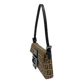 Fendi-Sac à main Fendi Mini Mamma Bucket Zucchino-Marron