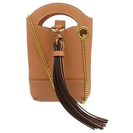 Chloé Walden Phone Pouch Brown