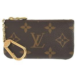 Louis Vuitton-Louis Vuitton Monogram Coin Case-Brown,Monogram