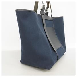 Hermès-Sac fourre-tout Hermes Navy-Bleu Marine