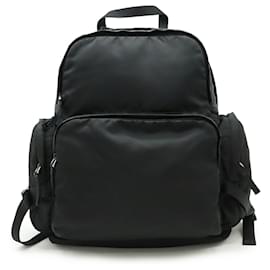 Prada-Prada Nylon Backpack in Black-Black