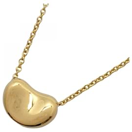 Tiffany & Co-Tiffany 18K Yellow Gold Bean Necklace-Other