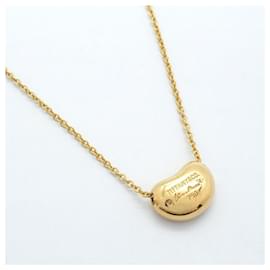 Tiffany & Co-Tiffany 18K Yellow Gold Bean Necklace-Other