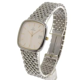 Omega-OMEGA De Ville Stainless Steel Quartz Wristwatch-Other