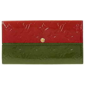 Louis Vuitton-Louis Vuitton Vernis Sarah Wallet M93530-Purple