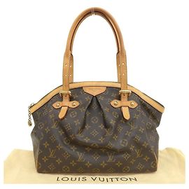 Borsa Tote M40144 Monogram Tivoli GM di Louis Vuitton Marrone