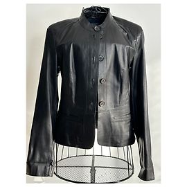 Sublime jacket/ Perfect black leather jacket Burberry size 36 Other