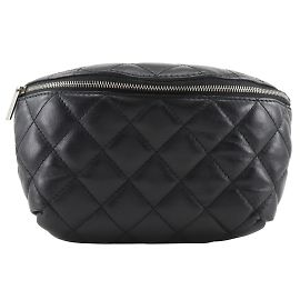 Sac de taille Matelassé Chanel Noir