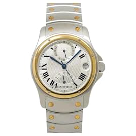 Cartier-Cartier Santos Round GMT Combi W20038R3 Men's Watch-Other