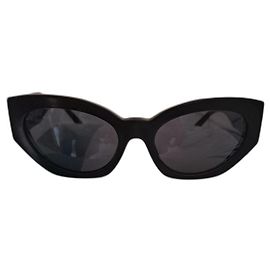 Versace Sunglasses Black Plastic Black