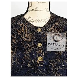 Chanel-Paris / Byzance Illuminated Cashmere Dress 40 FR-Multiple colors
