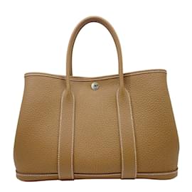 Hermès-Hermes Garden TPM Negonda Gold Handbag-Golden