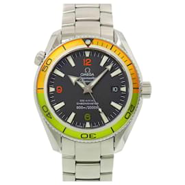 Omega-OMEGA Seamaster Planet Ocean Co-Axial Chronometer 2209 50 Men's Watch-Black