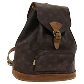 Louis Vuitton-LOUIS VUITTON Monogram Montsouris MM Backpack M51136 LV Auth BA1754-Monogram