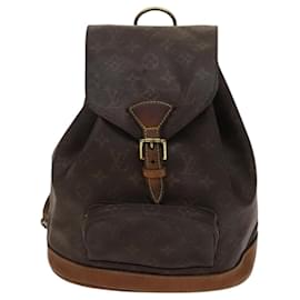 Louis Vuitton-LOUIS VUITTON Monogram Montsouris MM Backpack M51136 LV Auth 120622-Monogram