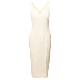 Autre Marque Future Ozbek Long Dress Eggshell