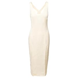 Autre Marque-Future Ozbek Long Dress-Eggshell