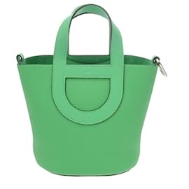 Hermès-Sac à main Hermes In the Loop 18-Vert clair