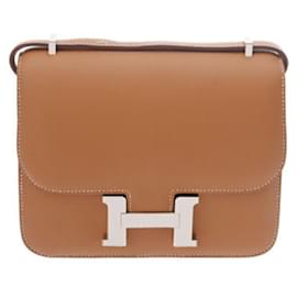 Hermès-Sac à épaule Hermes Constance 3 Mini 18 Miroir Or-Doré