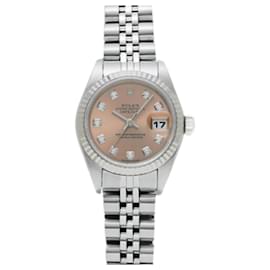 Rolex-Montre Rolex Datejust pour femmes avec diamants roses-Autre