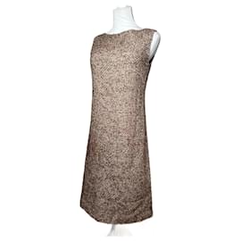 Balenciaga-BALENCIAGA Dresses T.international M Wool-Brown