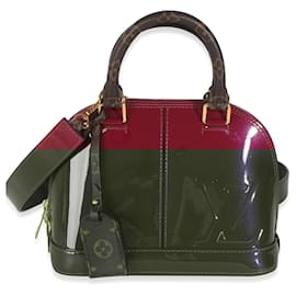 Louis Vuitton-Louis Vuitton Magenta Monogram Vernis Alma BB-Purple