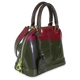 Louis Vuitton-Louis Vuitton Magenta Monogram Vernis Alma BB-Purple