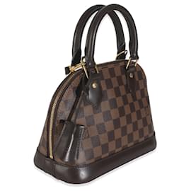 Louis Vuitton-Louis Vuitton Damier Ebene Canvas Alma BB-Brown