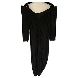 Jean Paul Gaultier Etuikleid schwarz Schwarz